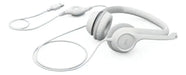 Auriculares Usb Logitech H390 Para Computadora 20 Hz   20 Kh Color Off White Color De La Luz Na GRADO B - TiendaKomet México