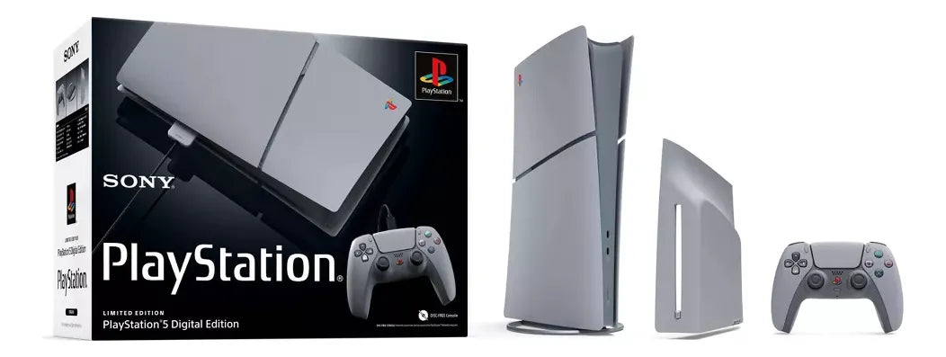 CONSOLA SONY PLAYSTATION 5 DIGITAL EDICION 30º ANIVERSARIO 1 TB GRIS GRADO B
