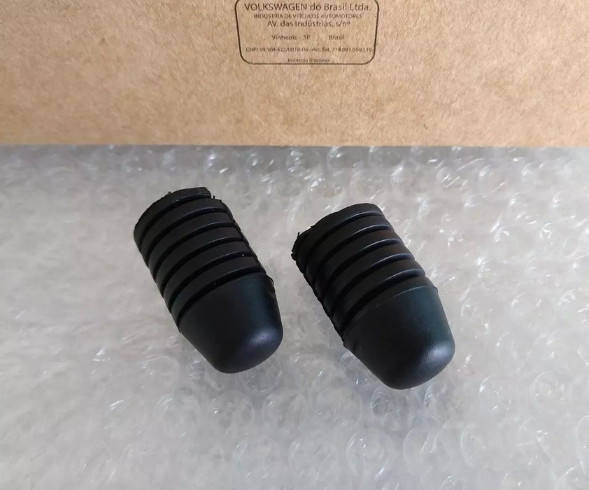 Par De Bujes Gomas Espiral Para Marco Cofre Volkswagen Pointer Gol Saveiro Original Partes 7505