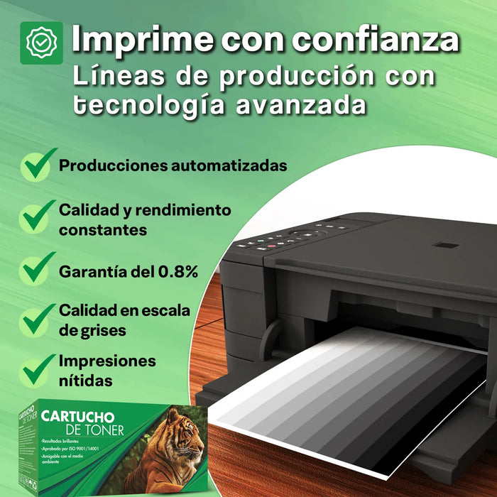 KIT 4 TONER COMPATIBLE COLOR 410A CF410A/11/12/13A GENERICO GRADO B