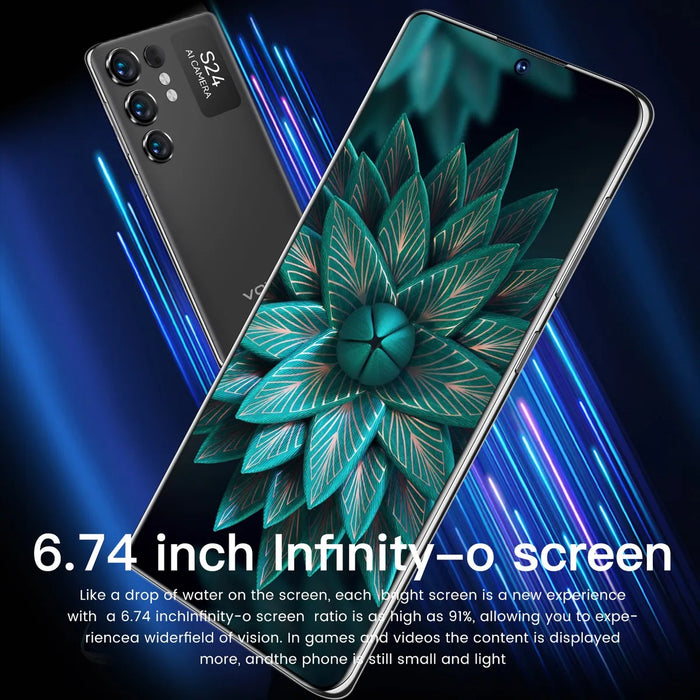 VOVE S24 ULTRA 2025 EL MÃ¡S POPULAR DUAL SIM SMARTPHONE SOPORTA RED 5G 512GB+16GB RAM EL MEJOR PRECIO PARA CELULARES ANDROID 13 DESBLOQUEA TELÃ©FONO GRADO B