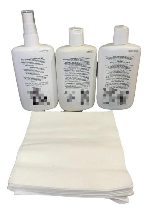 Kit De Pulido Para PlÃ¡stico Novus 7100 - 8 Onzas GRADO A