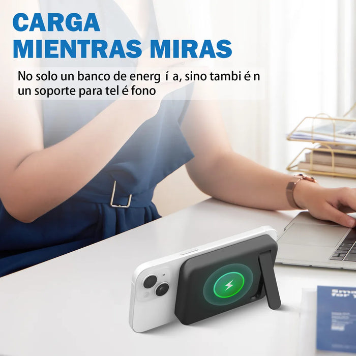 Power Bank Inalambrico Magnetico Carga 10000 Para iPhone  GRADO A.