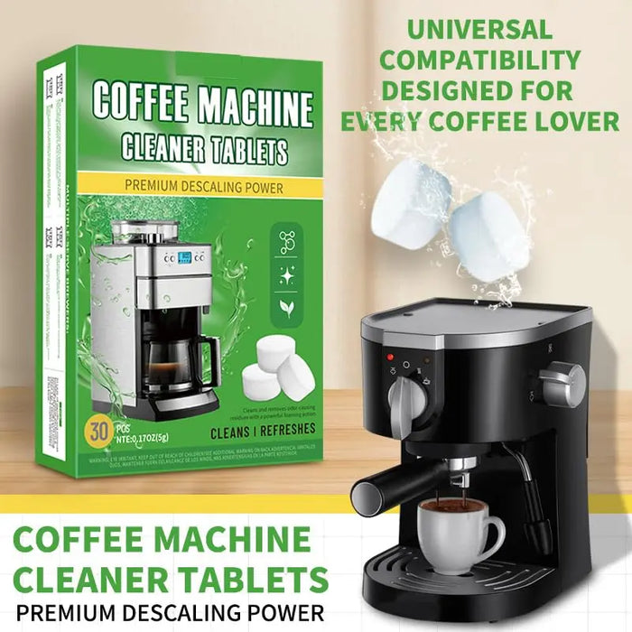 ✨☕ TABLETAS DE LIMPIEZA Y DESCALCIFICACION PARA CAFETERAS 15 PZAS GRADO B ✨☕