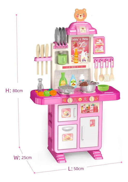 Cocina Juguete Para Niños Cocinita Chef Infantil 54 Piezas 1