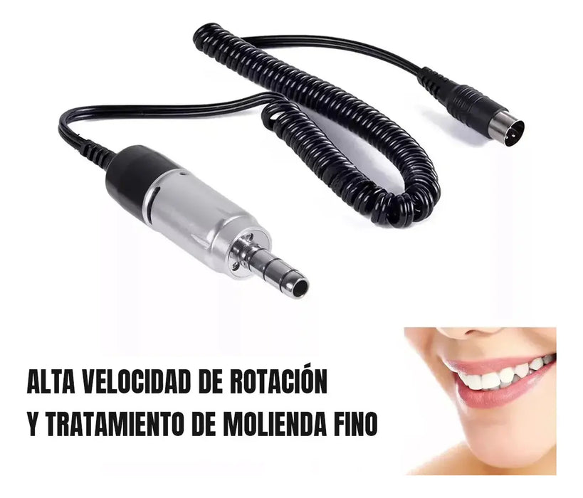 LIJADOR PULIDOR MICROMOTOR DENTAL N3 CONECTOR E RECTO ANGU P Grado B