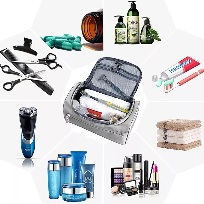 neceser grande bolsa de viaje neceser mantenga todo 3