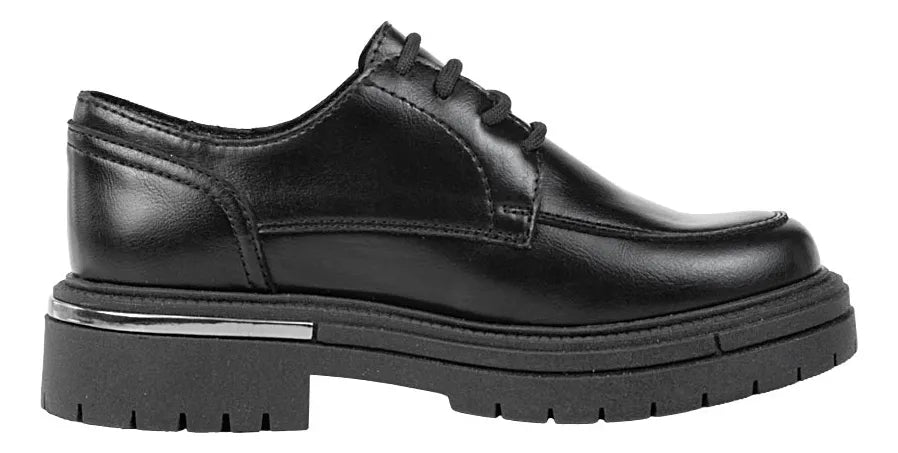 ZAPATO ESCOLAR ZAPATOS CHABELO NEGRO TEENS 745P NUMERO 22.5MX GRADO B