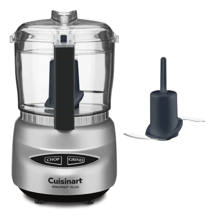 CUISINART MINI PREP PLUS FOOD PROCESSOR, 4 CUP, BRUSHED STAINLESS & MESH STRAINERS, 3 PACK SET, CTG-00-3MS   | GRADO A