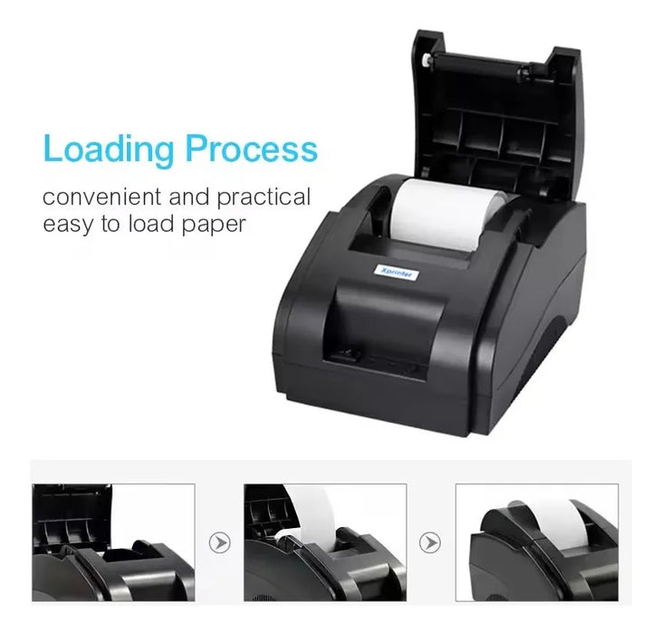 IMPRESORA TÉRMICA USB XPRINTER TICKETS DE 58 MM FAST TRADE GRADO B