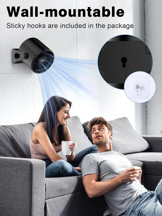 VENTILADOR RECARGABLE AIRE ACONDICIONADO PORTATIL GRADO B