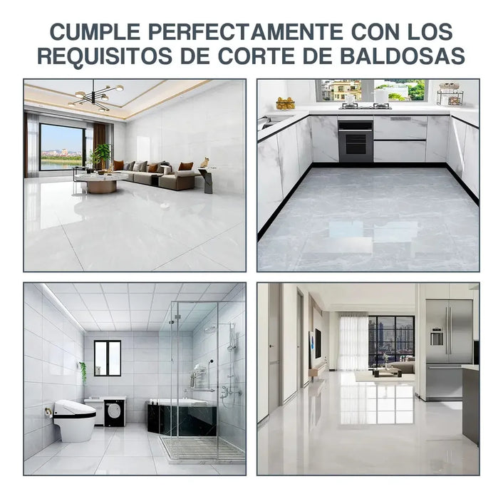 PRECISO CORTADORA DE AZULEJOS CON POSICIONAMIENTO LÁSER 80CM GRADO B