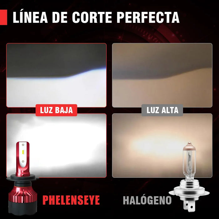 Kits De Led Faros H1 H3 H7 H11 9005 9006 880 Alta O Baja 11763
