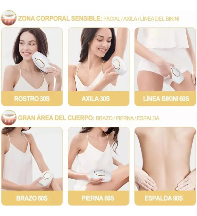 DEPILADORA LASER, DISPOSITIVO DE DEPILACIÓN L GRADO B