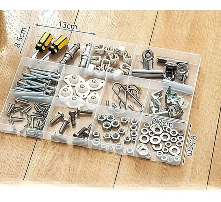 CAJA DE HERRAMIENTAS PORTATIL DIVIDIDA EN CUATRO CAPAS GRADO B