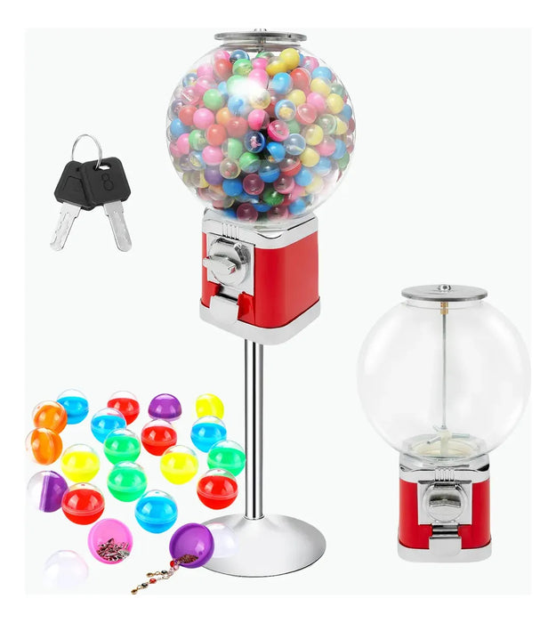 CHICLERA VENDING MAQUINA 5 PESOS INCLUIDO BASE Y 150 CAPSULA GRADO B
