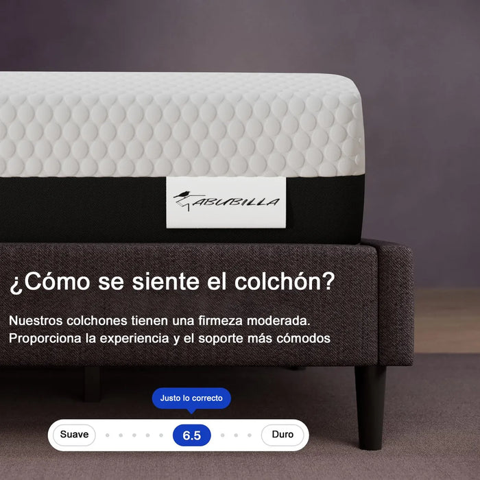 Colchon Espuma Viscoelástica Suave Y Cómodo 190*100*20cm Grado A
