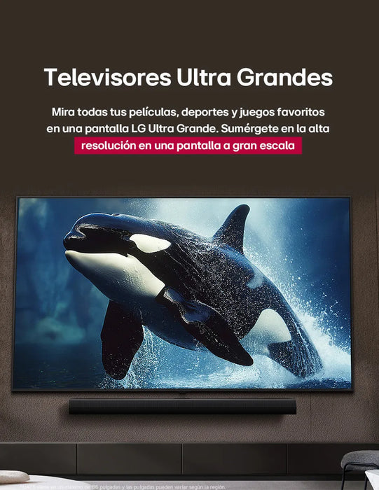 PANTALLA 43 PULGADAS LG UHD AI UA75 4K SMART TV 2025 43UA7500PSA GRADO B
