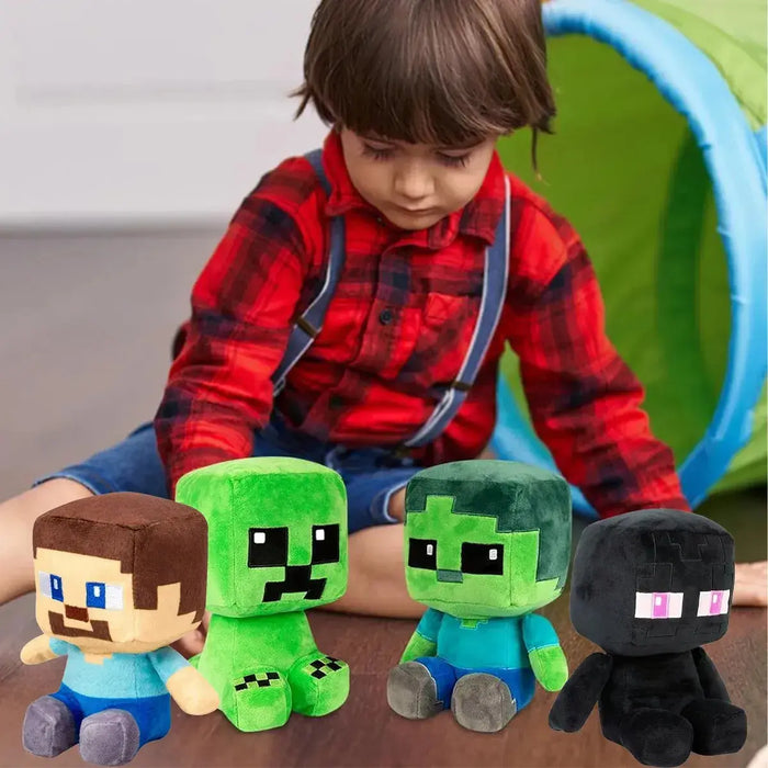 4PZS MINECRAFT JUGUETES DE PELUCHE JUEGO JUGUETES REGALO MIX GRADO B