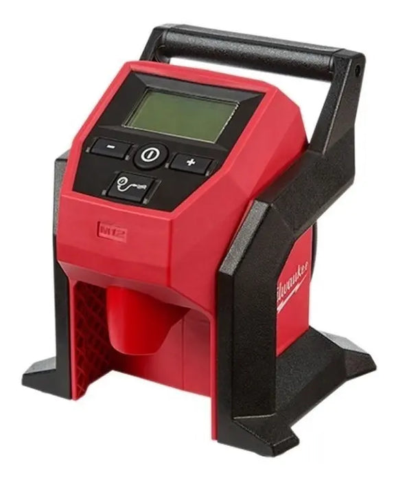 COMPRESOR INALAMBRICO 12V SIN BATERIA 247520 MILWAUKEE COLOR ROJO FRECUENCIA 60HZ GRADO B