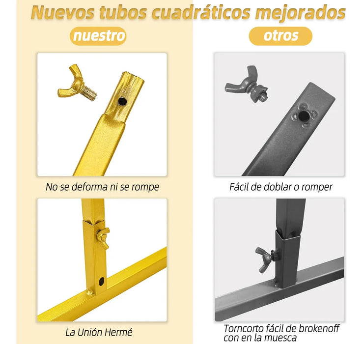 Mampara Decorativas Fiesta Metalica Cumpleaños Adornos 3 Pcs GRADO A