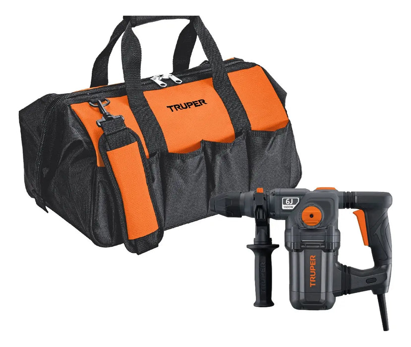 ROTOMARTILLO SDS/DESTORNILLADOR 6 J, 1600W TRUPER ROEL-60N GRIS 60 HZ GRADO B