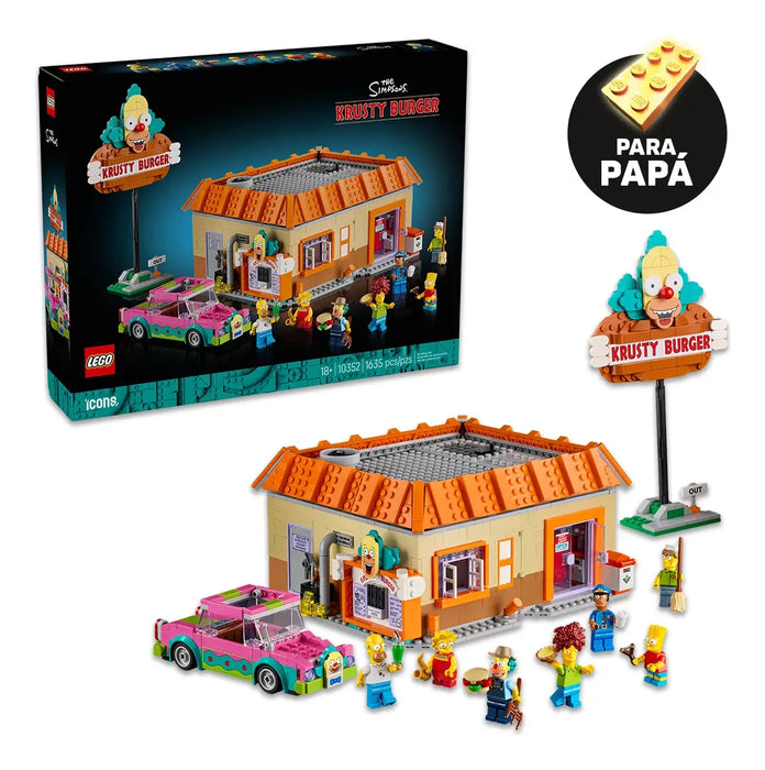 LEGO Icons The Simpsons™: Hamburguesas Krusty 10352 GRADO B