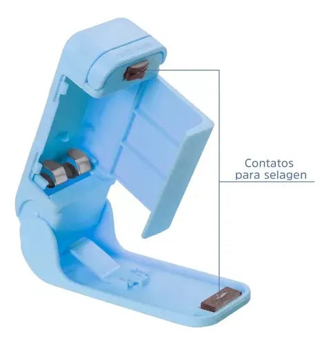 mini sellador bolsas de plastico celofan portatil 650
