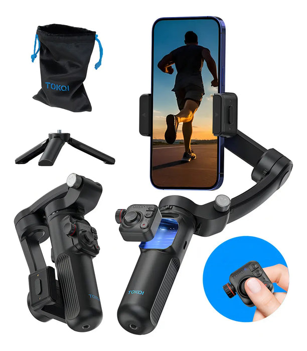 Gimbal Estabilizador Para Celular Keelead M02 De 3 Ejes Con Grado B