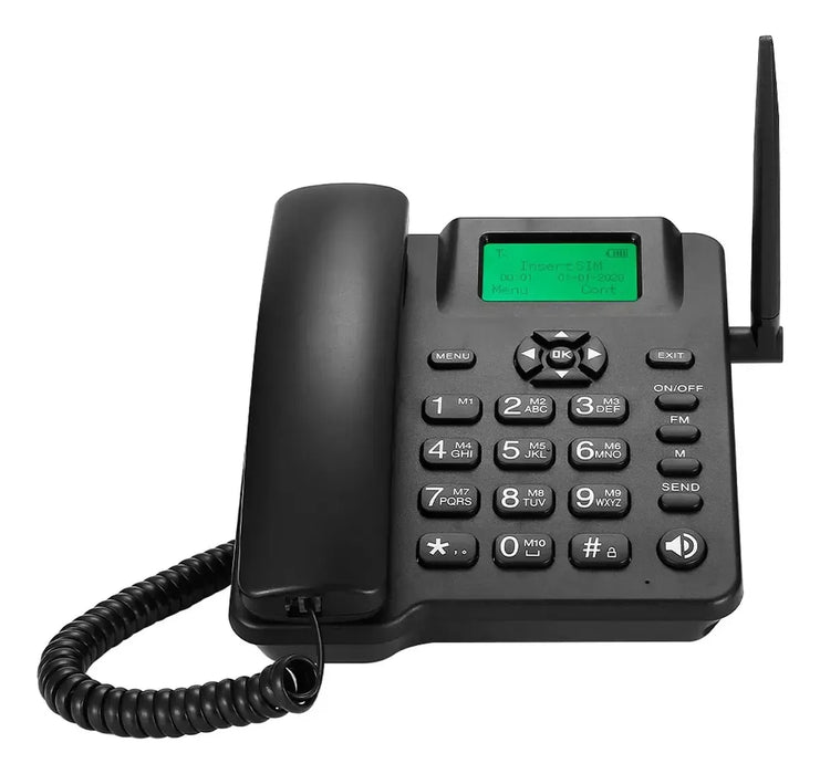 TELÉFONO FIJO INALÁMBRICO 4G DOBLE SIM PARA CASA Y OFICINA GRADO B