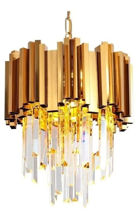 Lámpara Colgante De Cristal Contemporánea Redonda, grado B