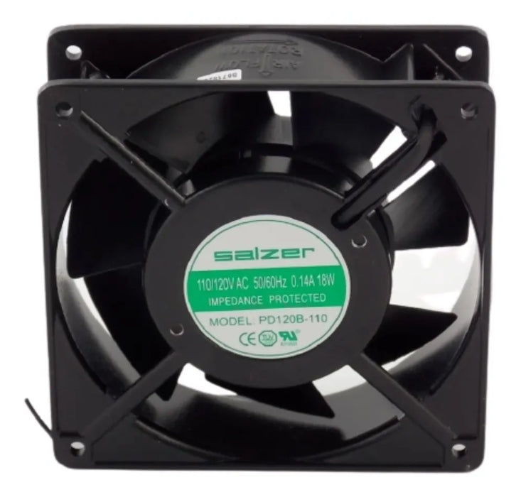 Ventilador Enfriador 12cm X 12cm GRADO B