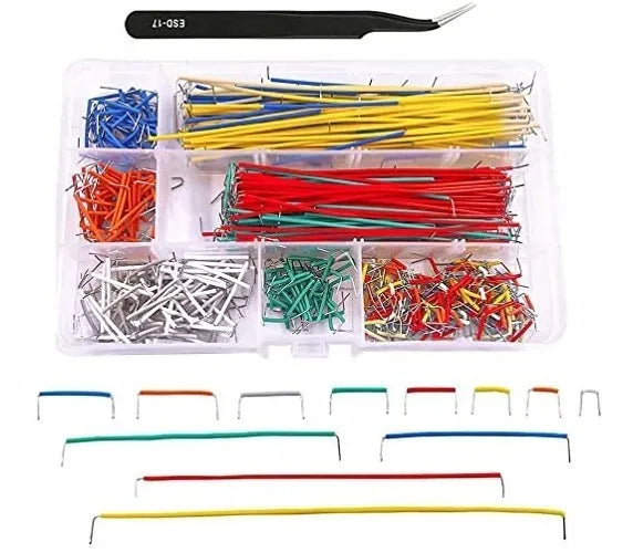 Cables Jumper Kit Para Protoboard 841 Pzs 14 Tamaños Grado B