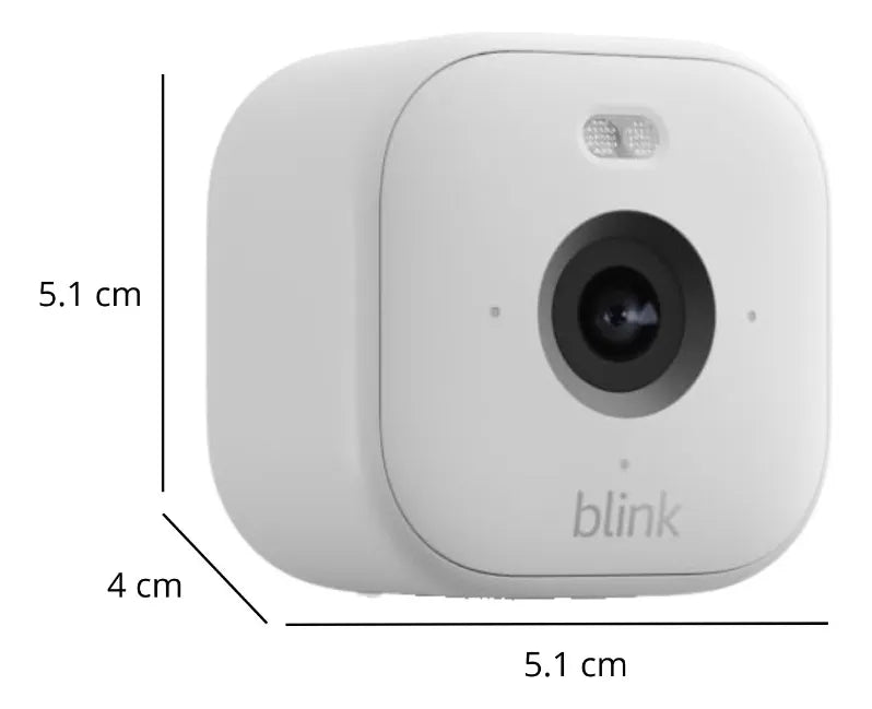 KIT CAMARA DE SEGURIDAD BLINK MINI 2 CON ENCHUFE PARA INT/EX BLANCO GRADO B