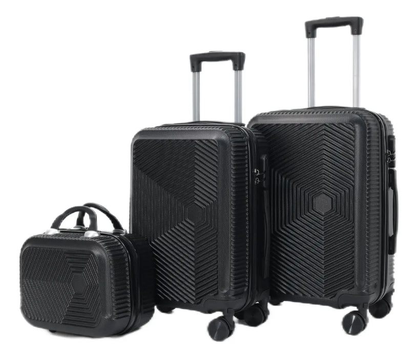 SET 10KG MALETAS KIT VIAJE MANO AVION 201814IN 4 RUEDAS 360 GRADO B