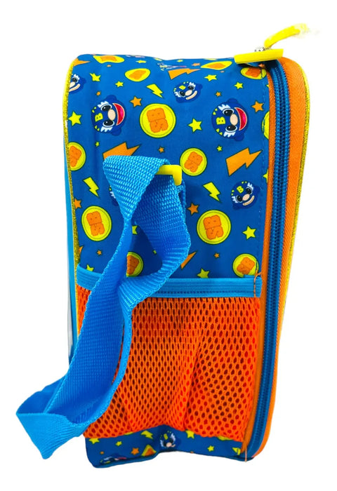 Mochila Rodante Con Carrito Escolar Primaria Bely Y Beto - Super Beto Burbuja Confetti GRADO B