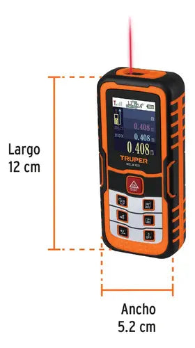 MEDIDOR LASER DE DISTANCIA 100 METROS TRUPER 100374 GRADO A