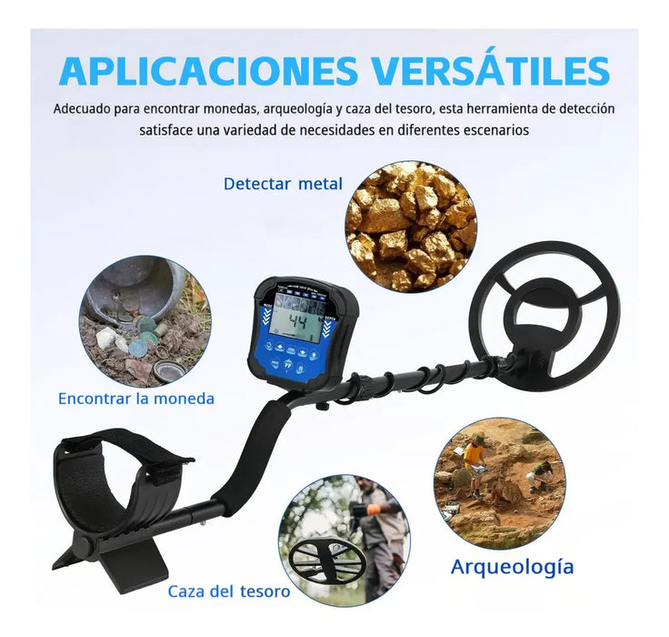Detector De Metales Subterráneo De Alta Precisión Encuentra GRADO B