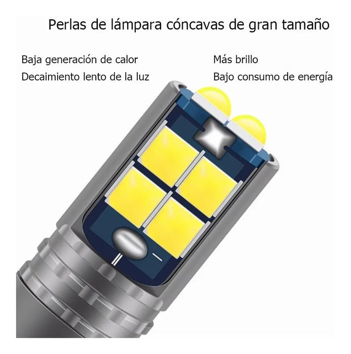 Foco Led Pellizco T10 W5 W 168 194 Canbus 1224 V Sin Errores 5793