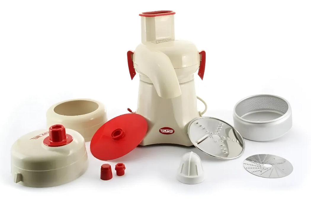 JUGUERA ELÉCTRICA TURMIX TU67 BEIGE Y ROJA CON ACCESORIOS GRADO B