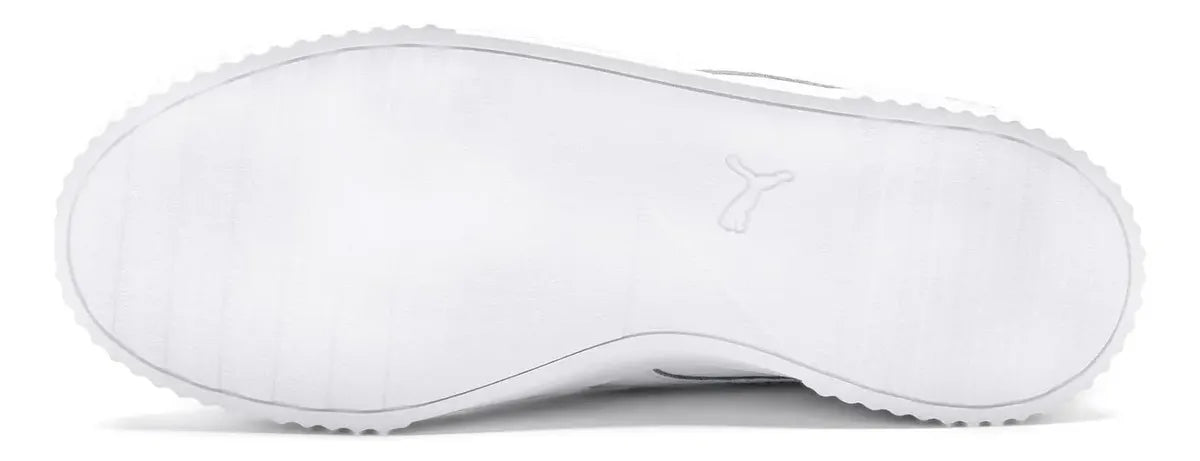 PUMA 37032502 CARINA ZAPATILLAS PARA MUJER, PUMA BLANCO/PUMA SILVER, 26.0 M MX/9.5 US GRADO B