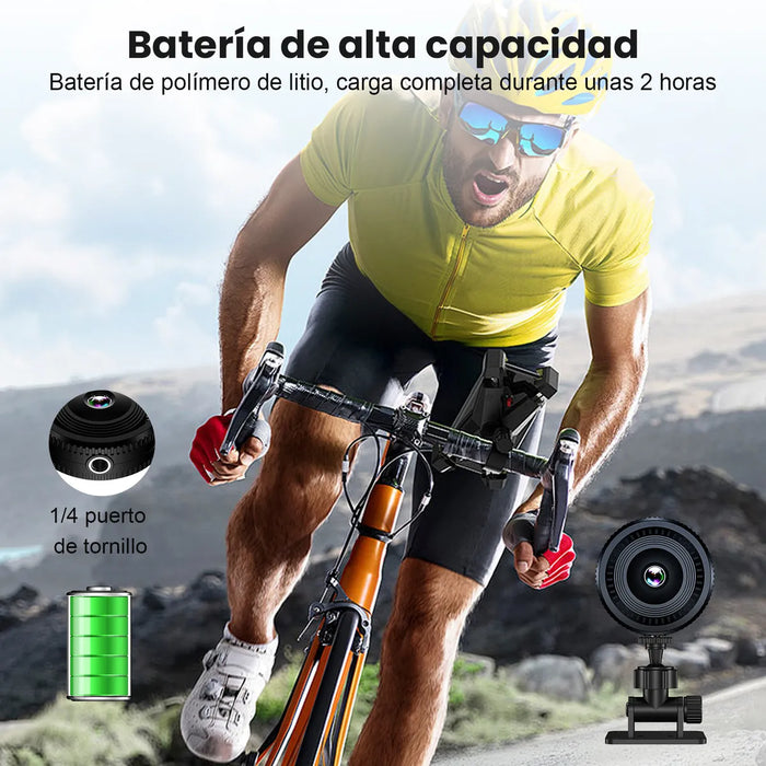 Mini Cámara Espía Wi-Fi 1080p HD: Vigilancia Discreta y Segura GRADO A
