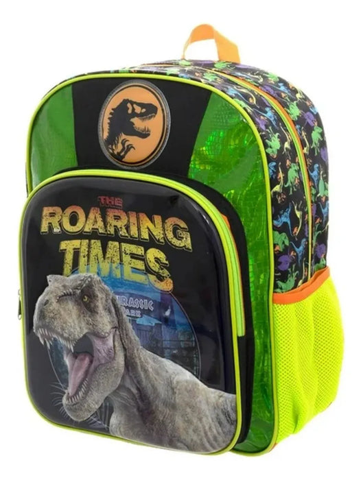 Mochila Con Ruedas Primaria NiÃ±os Jurassic World Con Luces Ruz