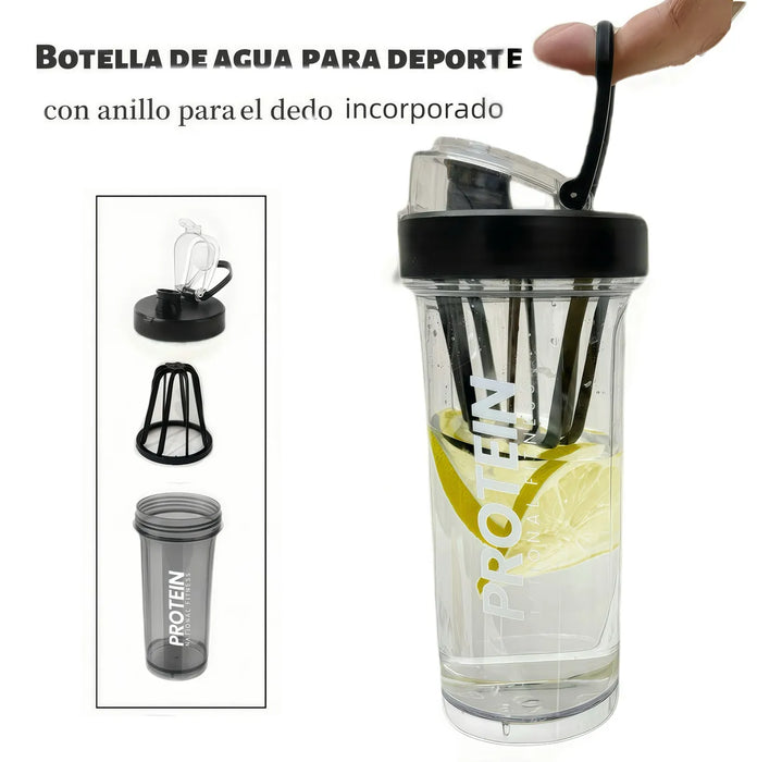 2pcs Proteina Shaker Gym Mezcladora Productos Deportivos Grado A