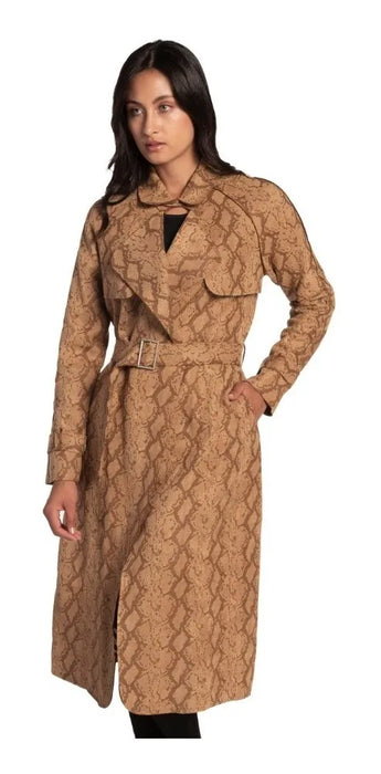 Abrigo Wild & Alive Mujer Beige Wad Talla M - TiendaKomet México