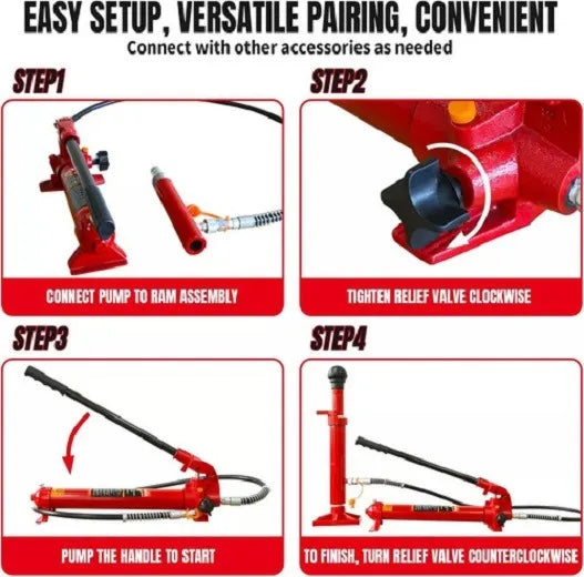 PORTO POWER HIDRÁULICO AUTOMOTRIZ DE 10 TON P GRADO B