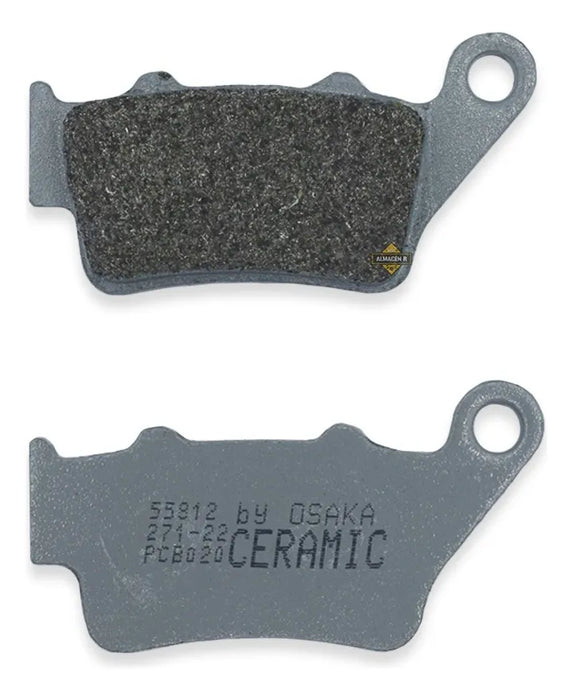 Kit de Balatas de Cerámica Delanteras y Traseras para Bajaj Dominar 400 UG 13117