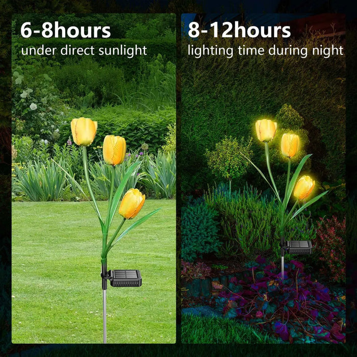 4 LUCES SOLARES PARA LA DECORACIÓN DE JARDINES Y PATIOS GRADO B