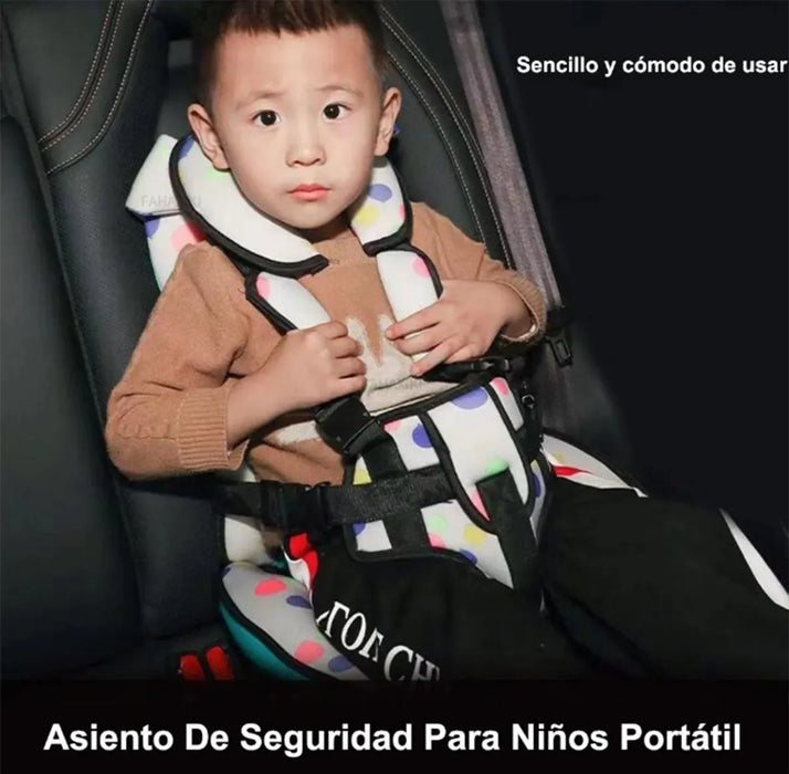 Asiento Seguridad Auto Silla Calidad Alta Cojin Plegable GRADO B