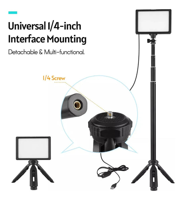 LUZ DE RELLENO ANDOER L LED PARA FOTOGRAFÍA ILUMINACIÓN GRADO B